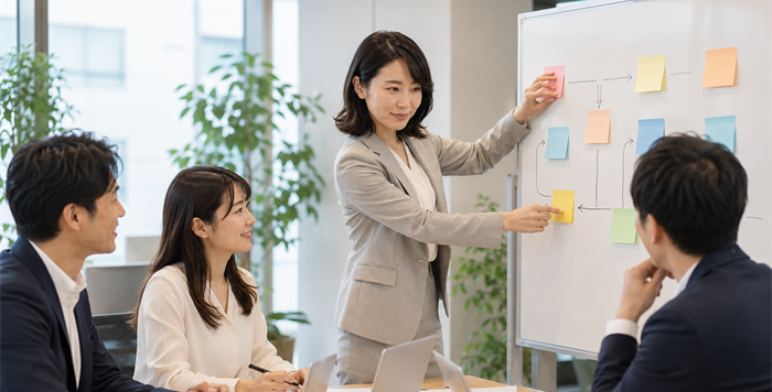 中小企業が人材定着を進める4つの手順